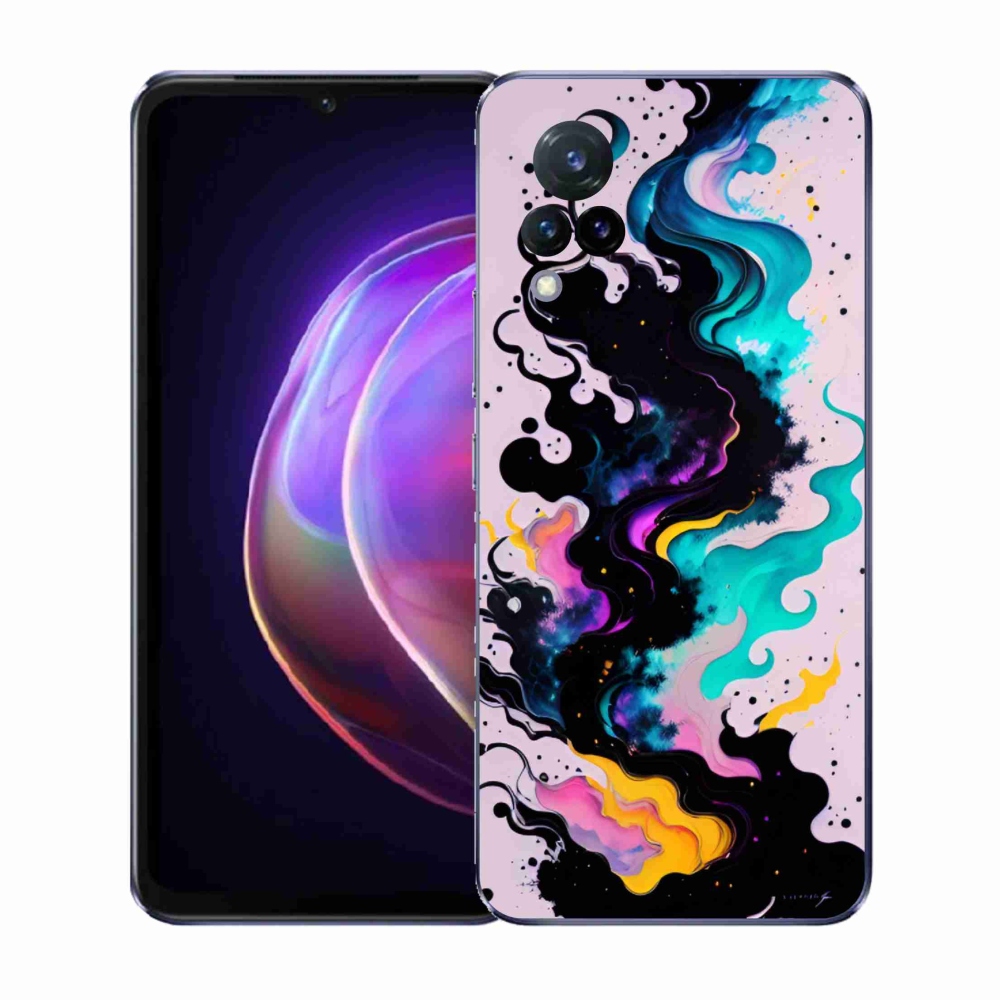 Gelový kryt mmCase na Vivo V21 4G/5G - abstraktní motiv 4