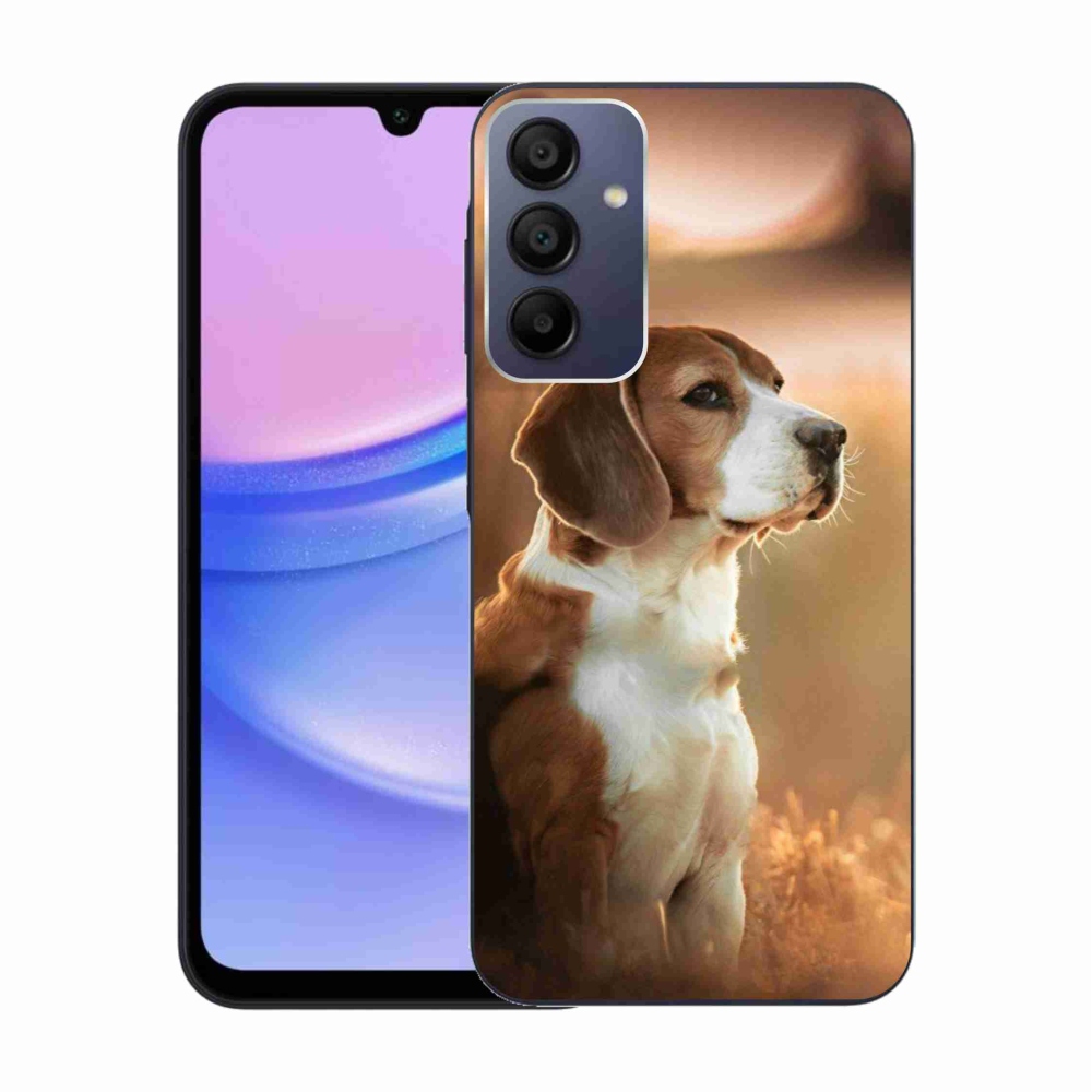 Gelový kryt mmCase na Samsung Galaxy A15 4G/5G - bígl