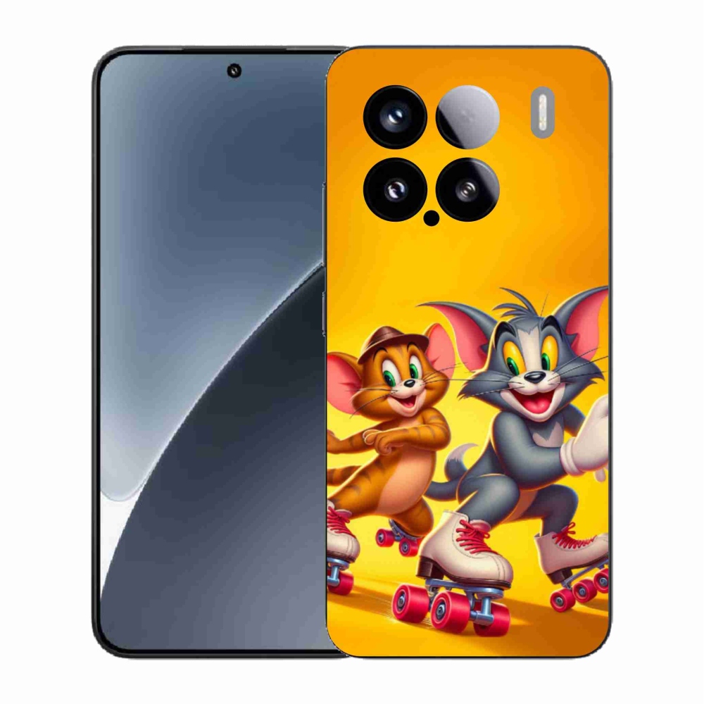 Gelový kryt mmCase na Xiaomi 15 - tom a jerry