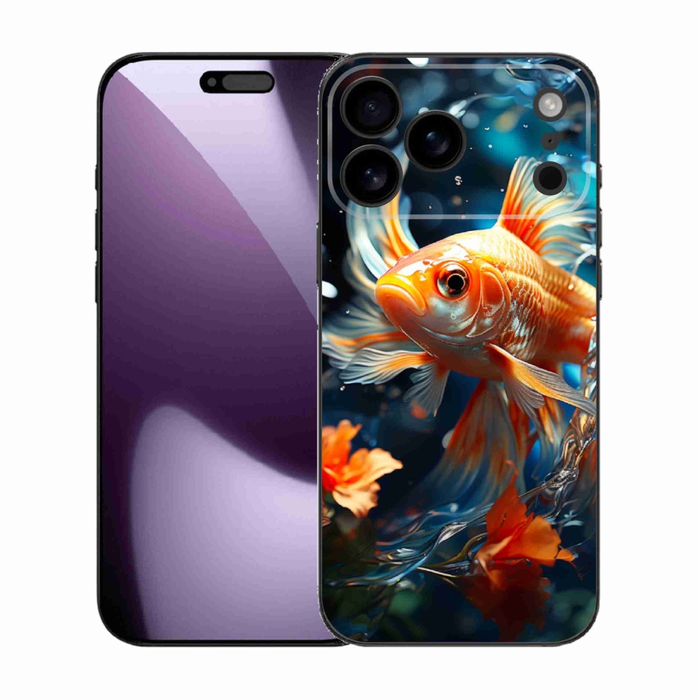 Gelový kryt mmCase na iPhone 17 Pro Max - rybka