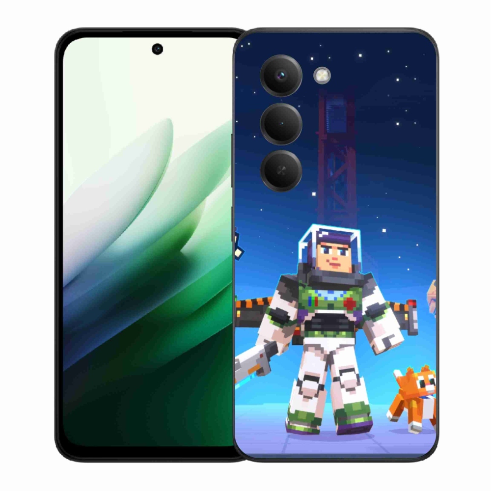 Gelový kryt mmCase na Xiaomi Redmi 15 5G - minecraft 2