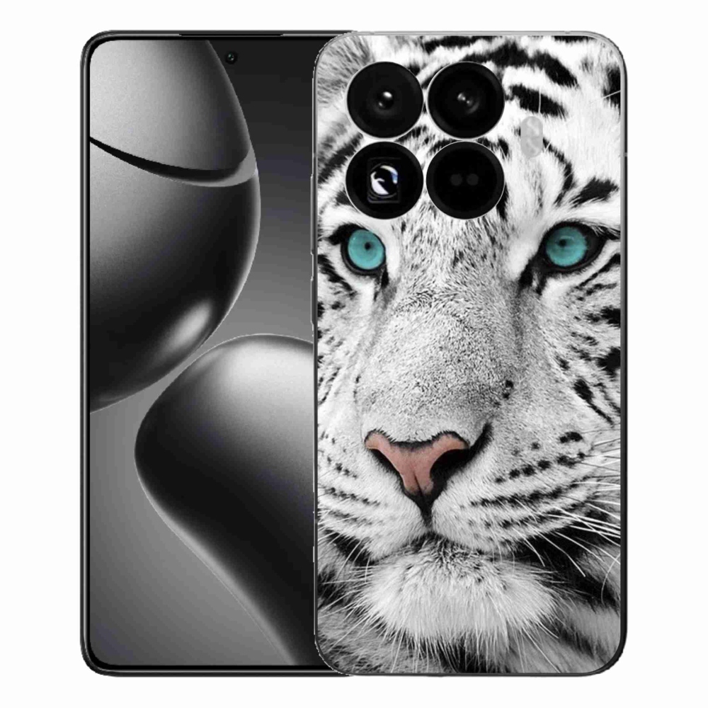 Gelový kryt mmCase na Xiaomi 15T Pro - bílý tygr