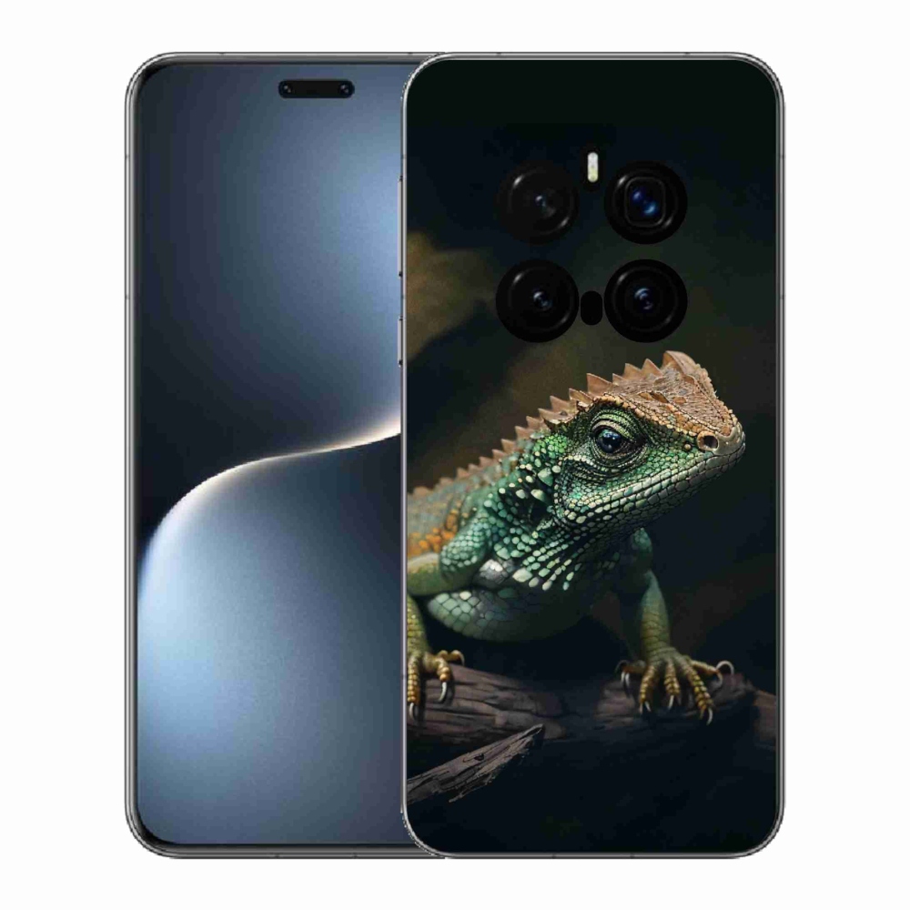 Gelový kryt mmCase na Honor Magic 7 Pro 5G - ještěr