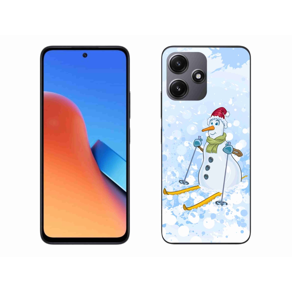 Gelový kryt mmCase na Xiaomi Redmi 12 5G - sněhulák