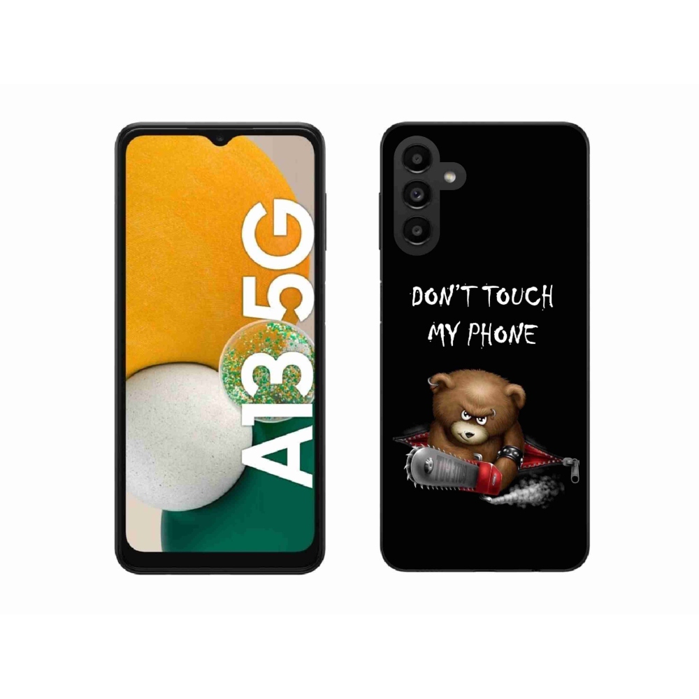 Gelový kryt mmCase na Samsung Galaxy A13 5G - nesahej na telefon