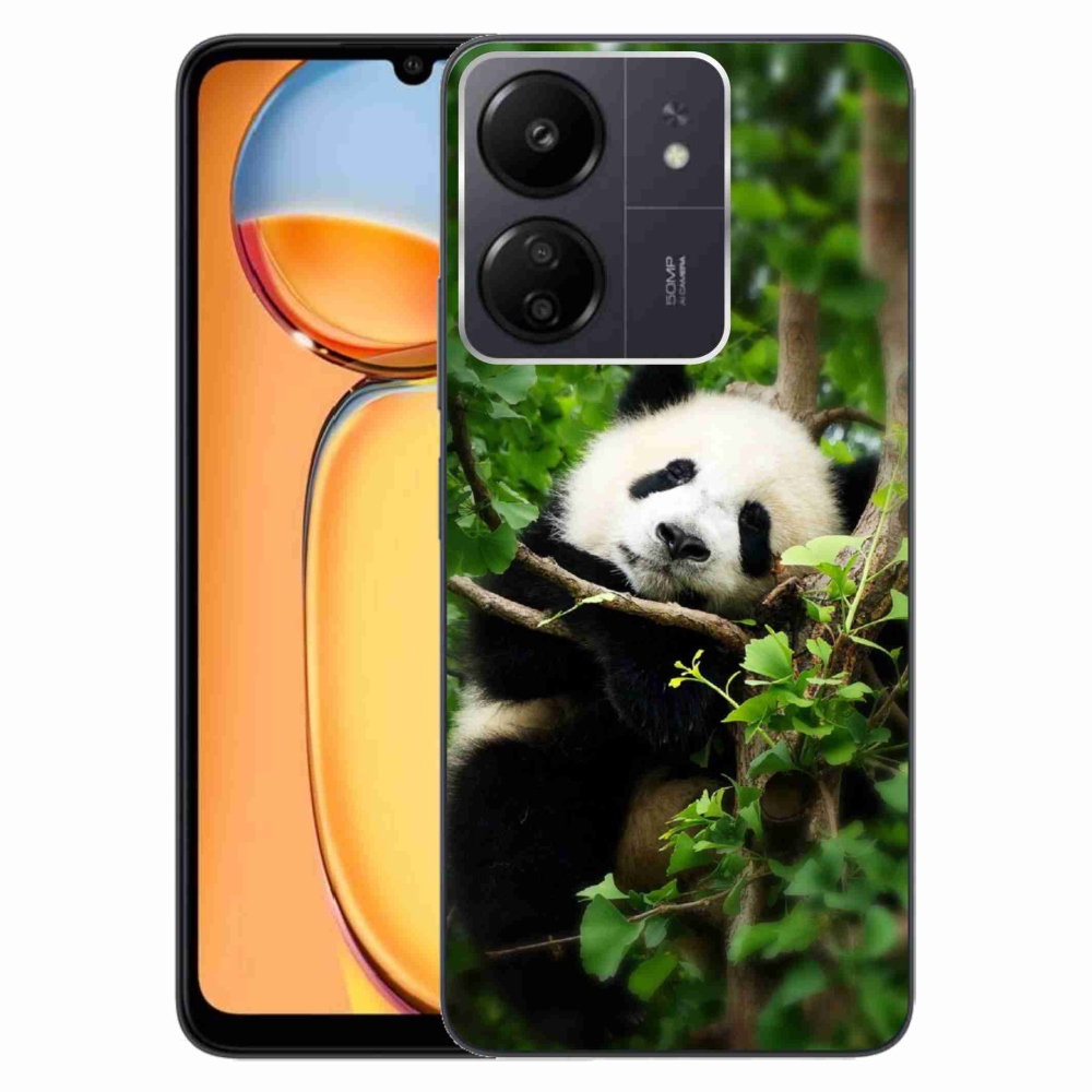 Gelový kryt mmCase na Xiaomi Poco C65/Redmi 13C - panda