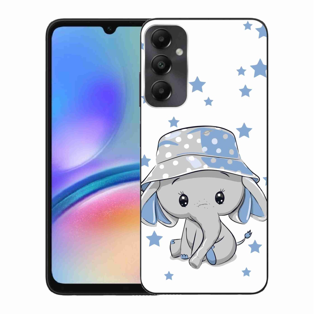 Gelový kryt mmCase na Samsung Galaxy A05s - modrý slon