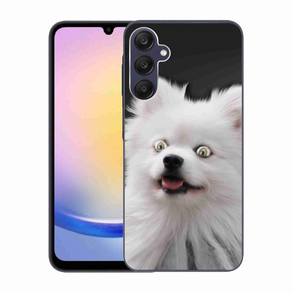 Gelový kryt mmCase na Samsung Galaxy A25 5G - bílý špic