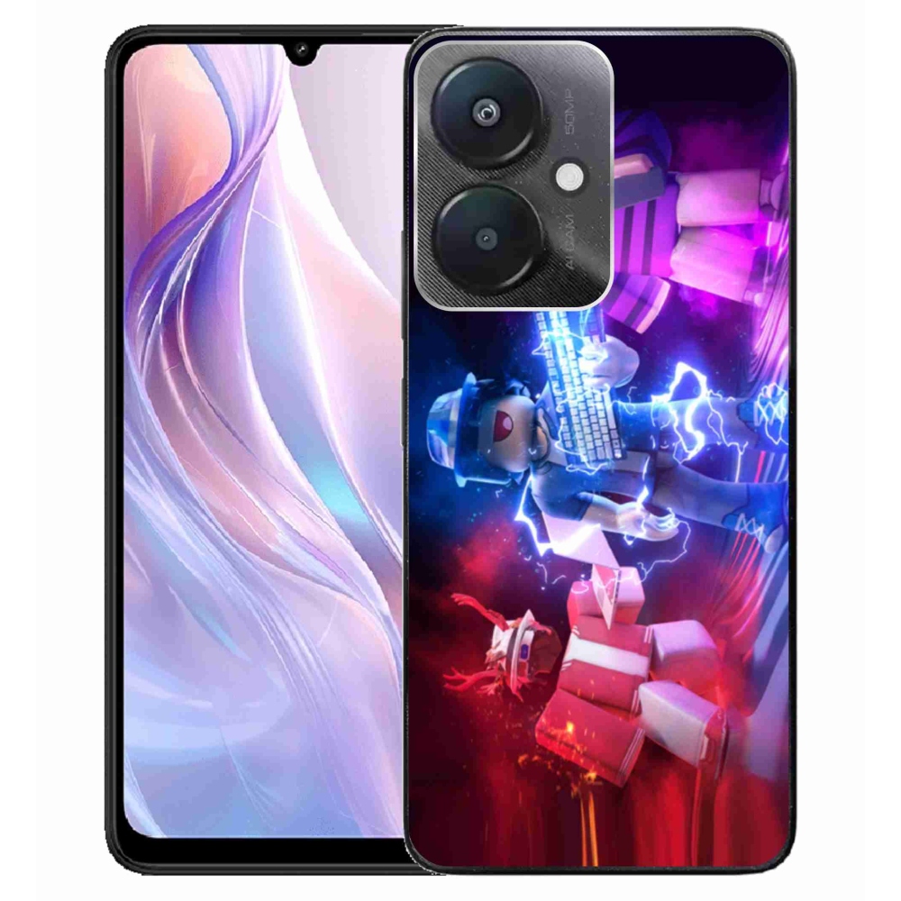 Gelový kryt mmCase na Xiaomi Redmi 13C 5G  - roblox