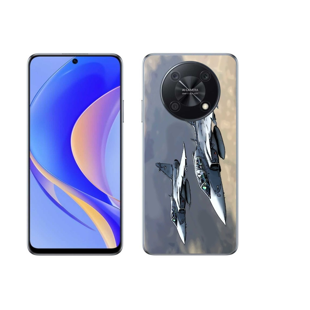 Gelový kryt mmCase na Huawei Nova Y90 - stíhačky