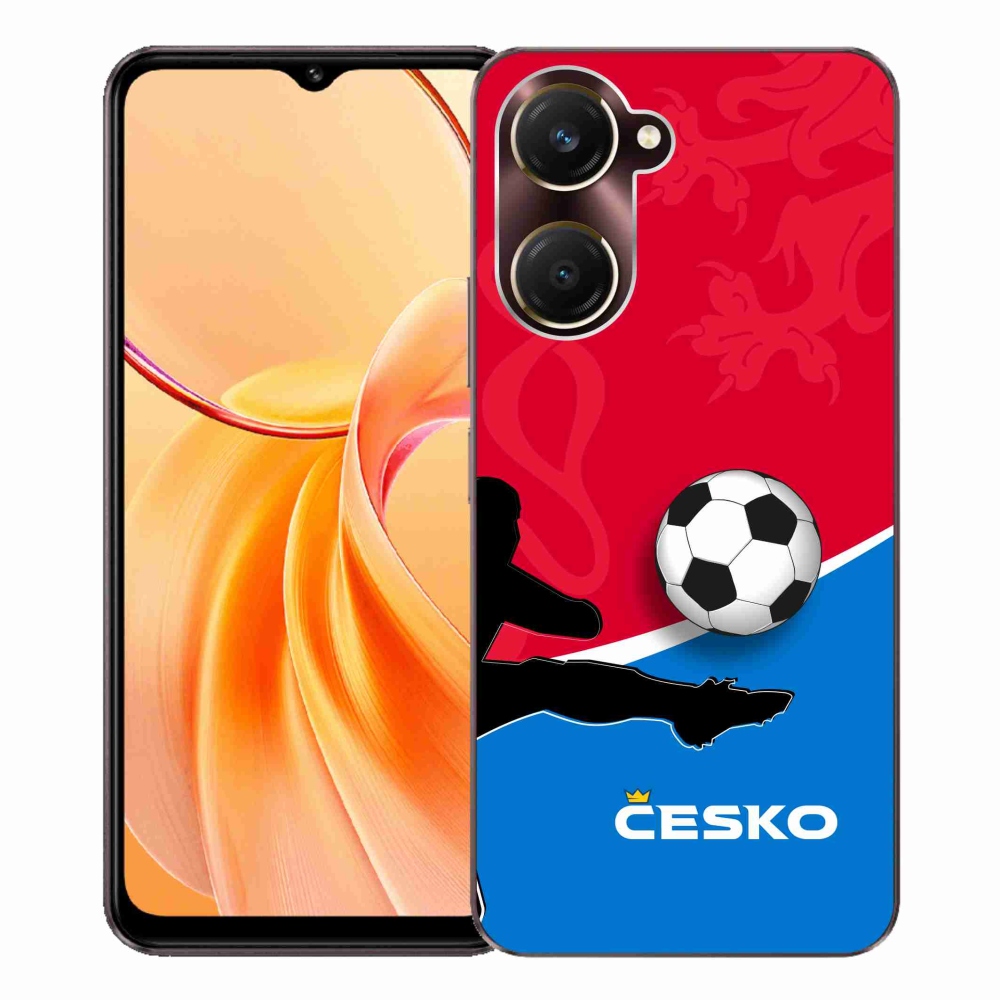 Gelový kryt mmCase na Vivo Y28s 5G - fotbal Česko 2