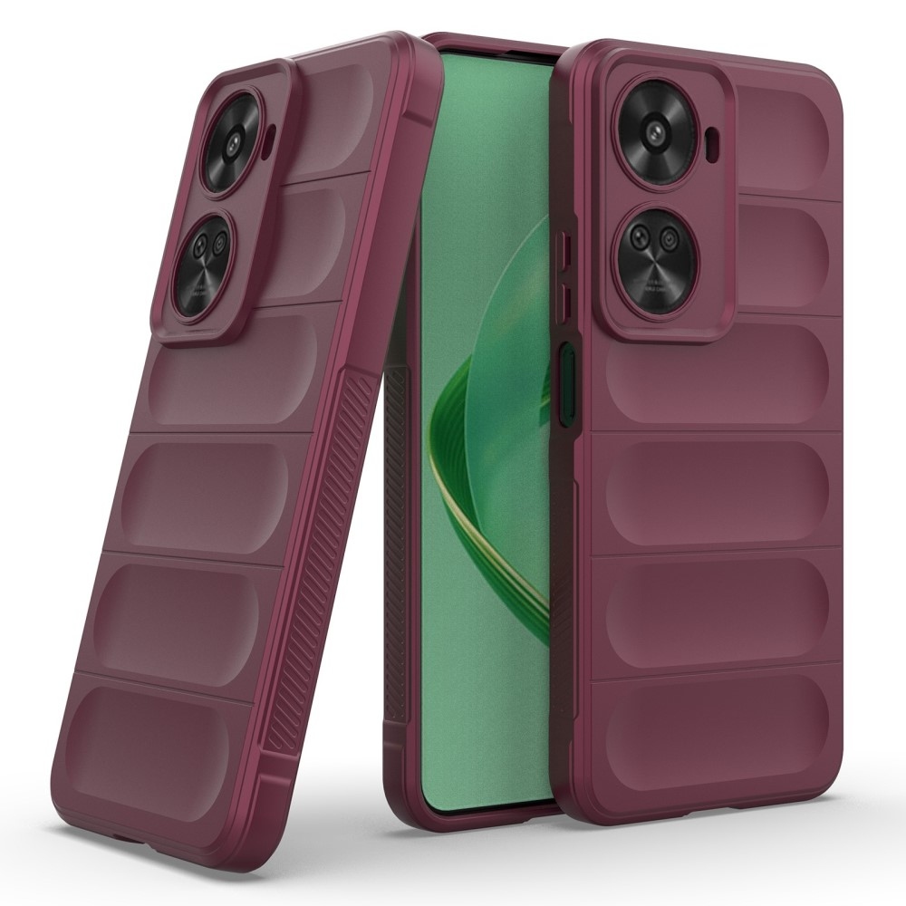 Rugg odolný gelový obal na Huawei Nova 12 SE - vínový