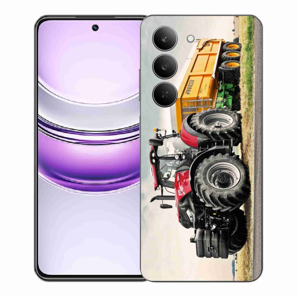 Gelový kryt mmCase na Realme 14x 5G - traktor 3