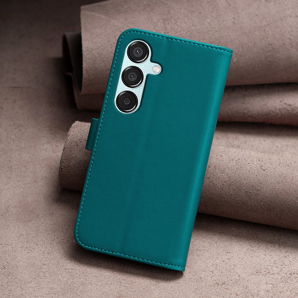 BNF knížkové pouzdro na Samsung Galaxy M15 5G - zelené