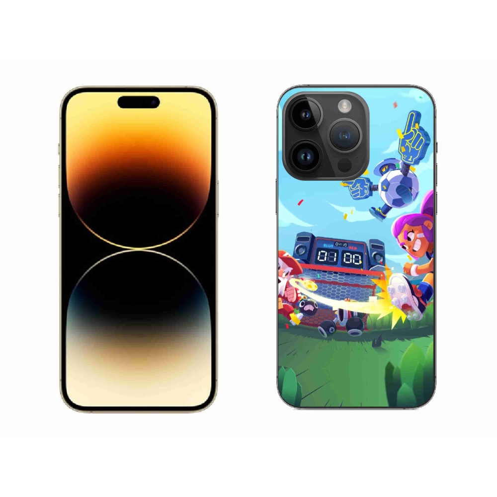 Gelový kryt mmCase na iPhone 14 Pro Max 6.7 - brawl stars 1