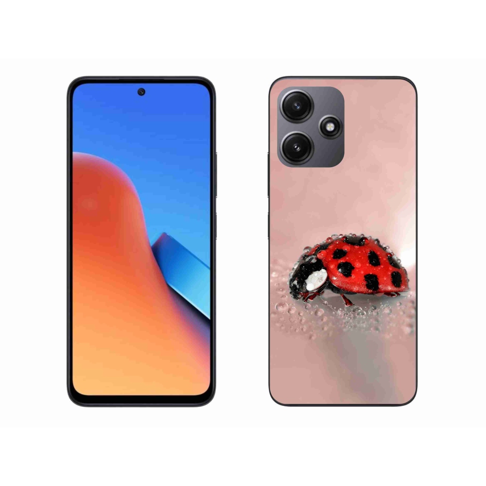 Gelový kryt mmCase na Xiaomi Redmi 12 5G - beruška
