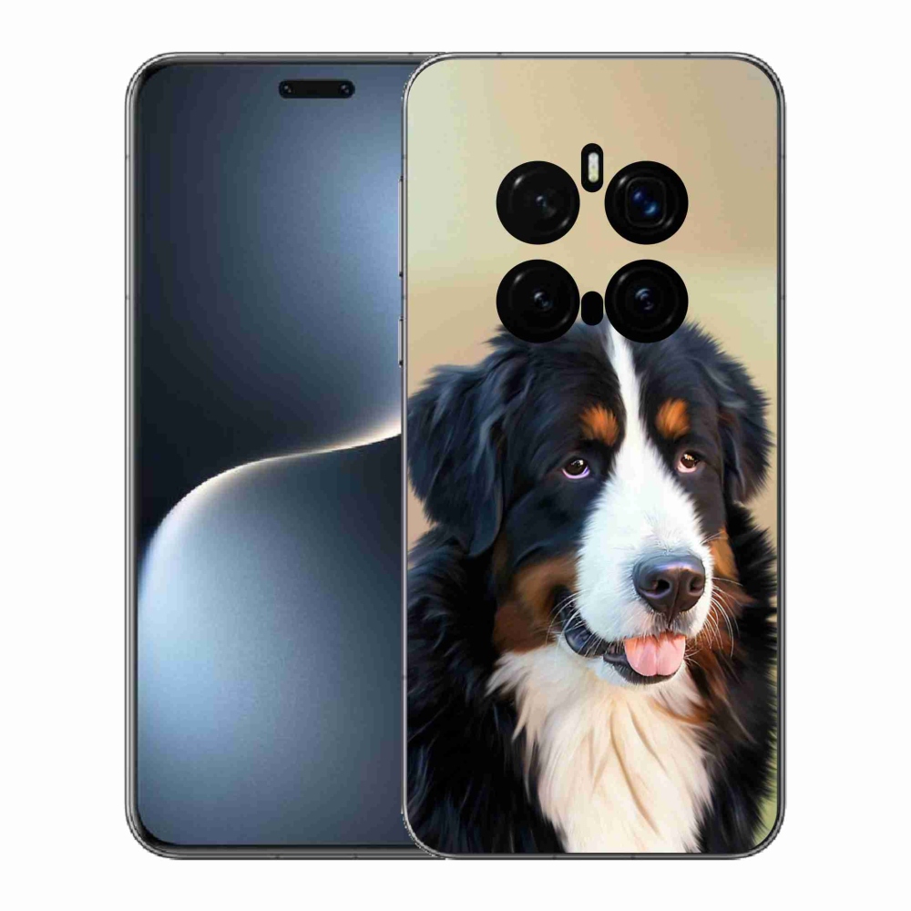 Gelový kryt mmCase na Honor Magic 7 Pro 5G - bernský salašnický pes