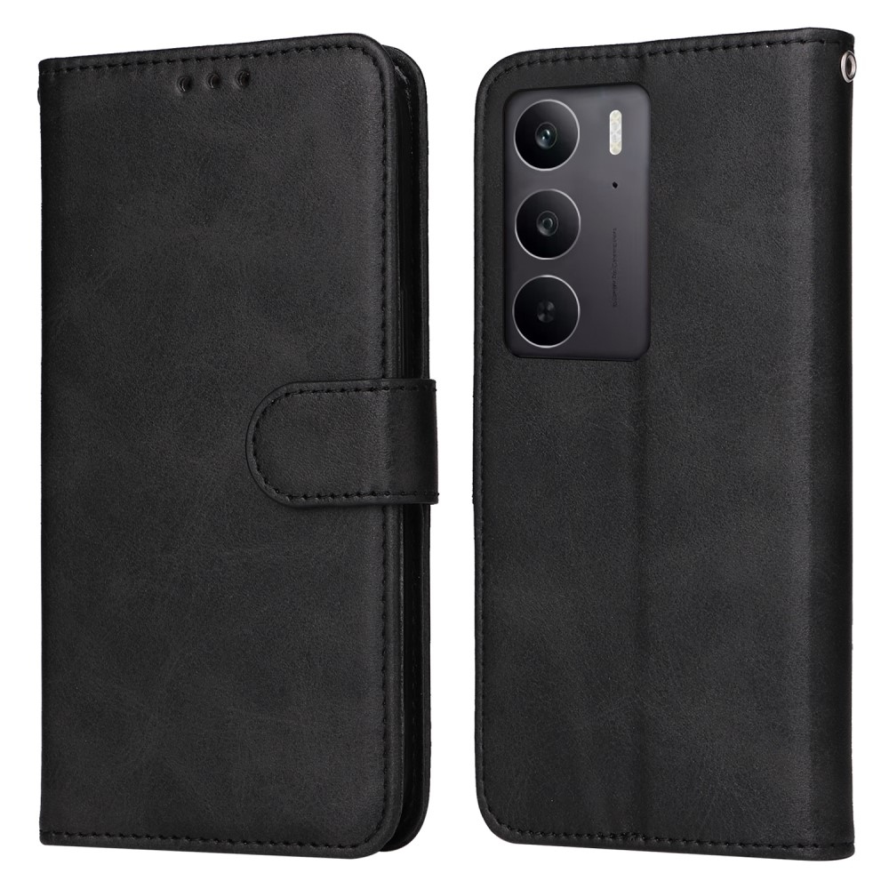 Clots knížkové pouzdro na Realme 14x 5G/Realme C75 - černé
