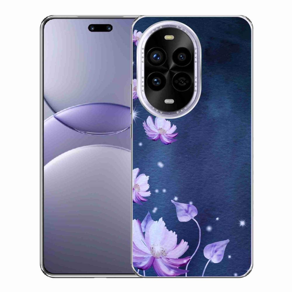 Gelový kryt mmCase na Huawei Nova 13 Pro 5G - padající květy