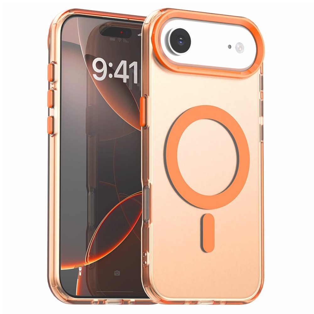 Candy gelový obal MagSafe pro iPhone 17 Air - oranžový