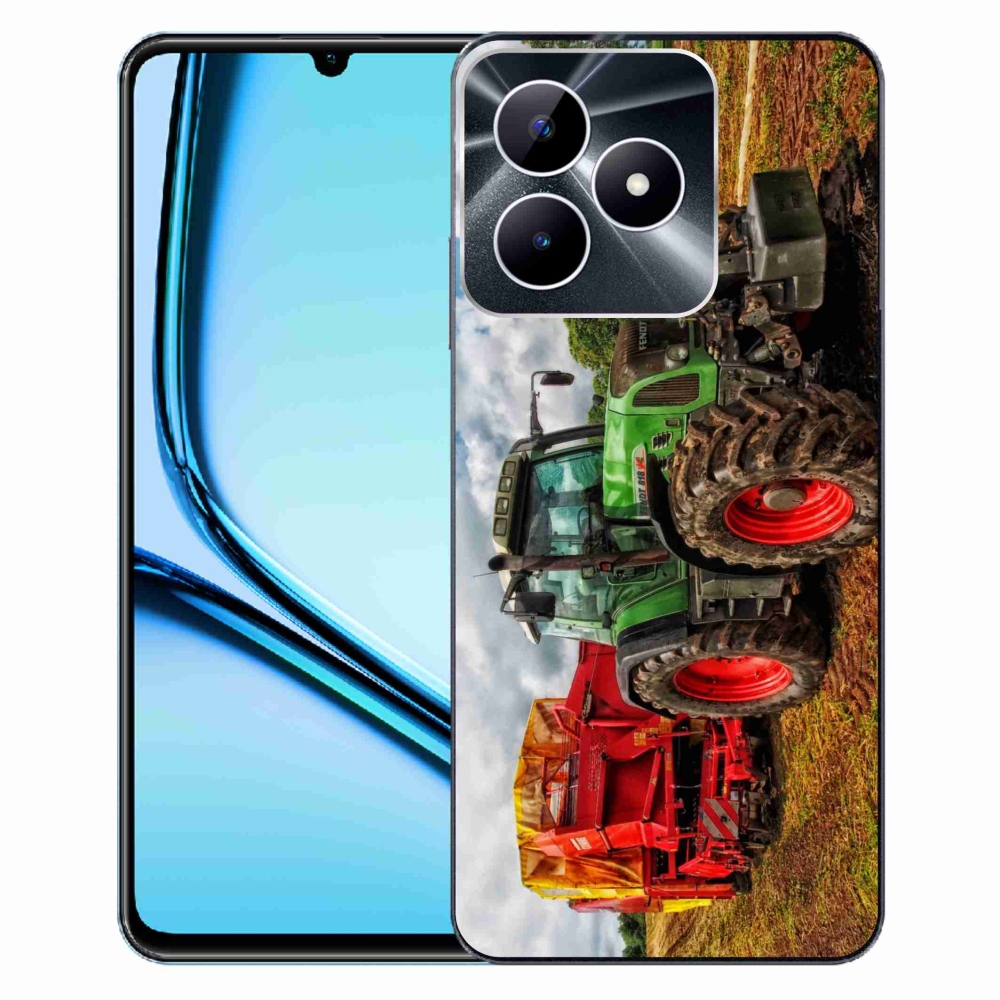 Gelový kryt mmCase na Realme Note 50 - traktor 4