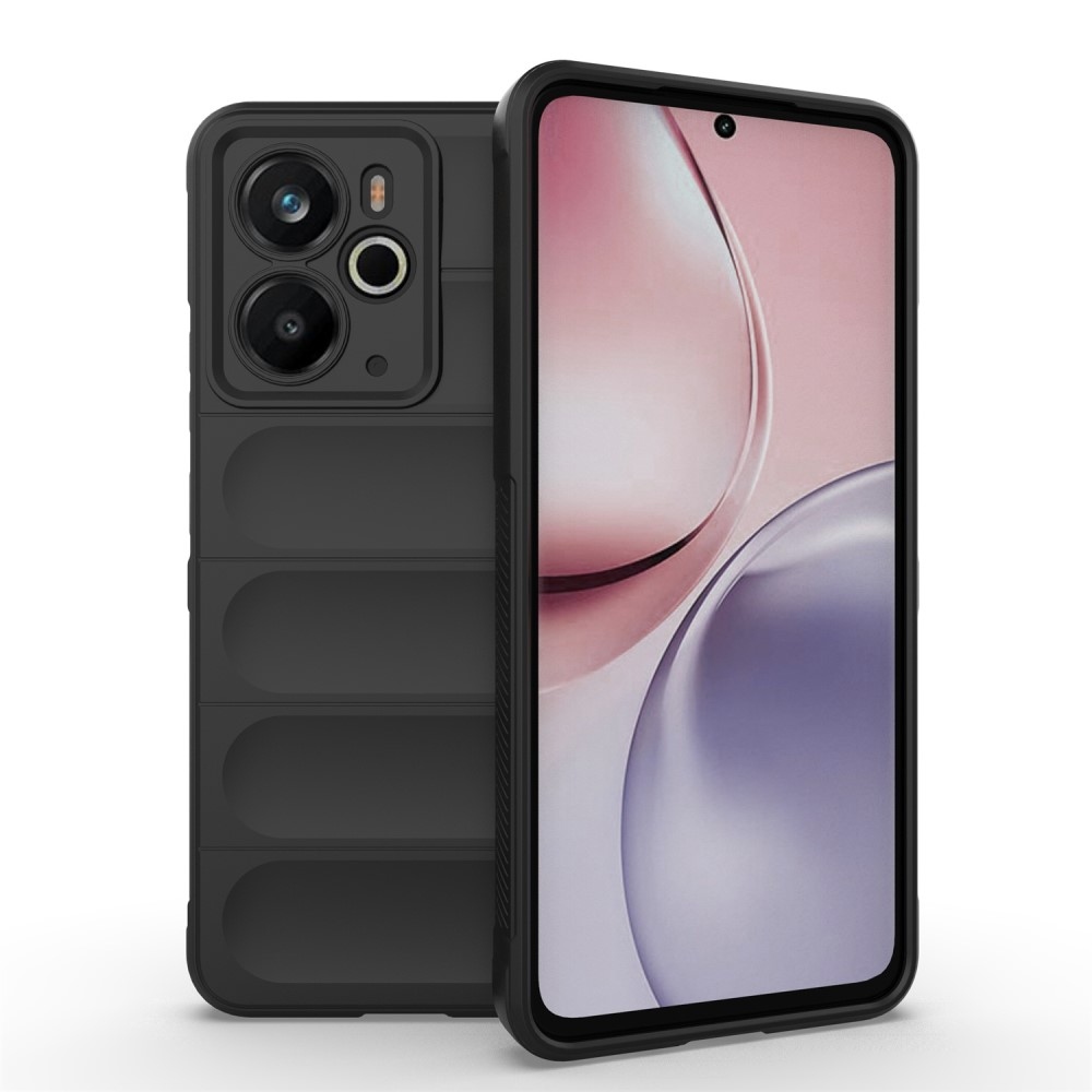 Rugg odolný gelový obal na Realme 14 5G - černý