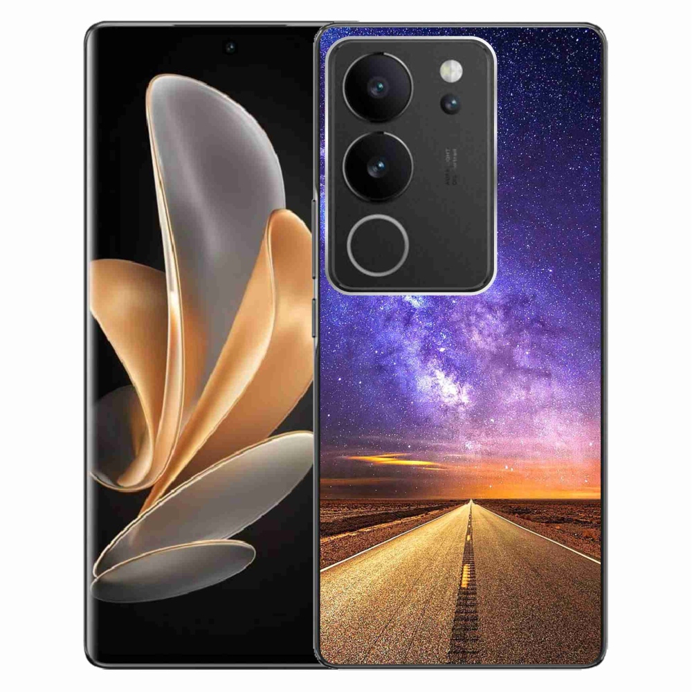 Gelový kryt mmCase na Vivo V29 5G - americká silnice