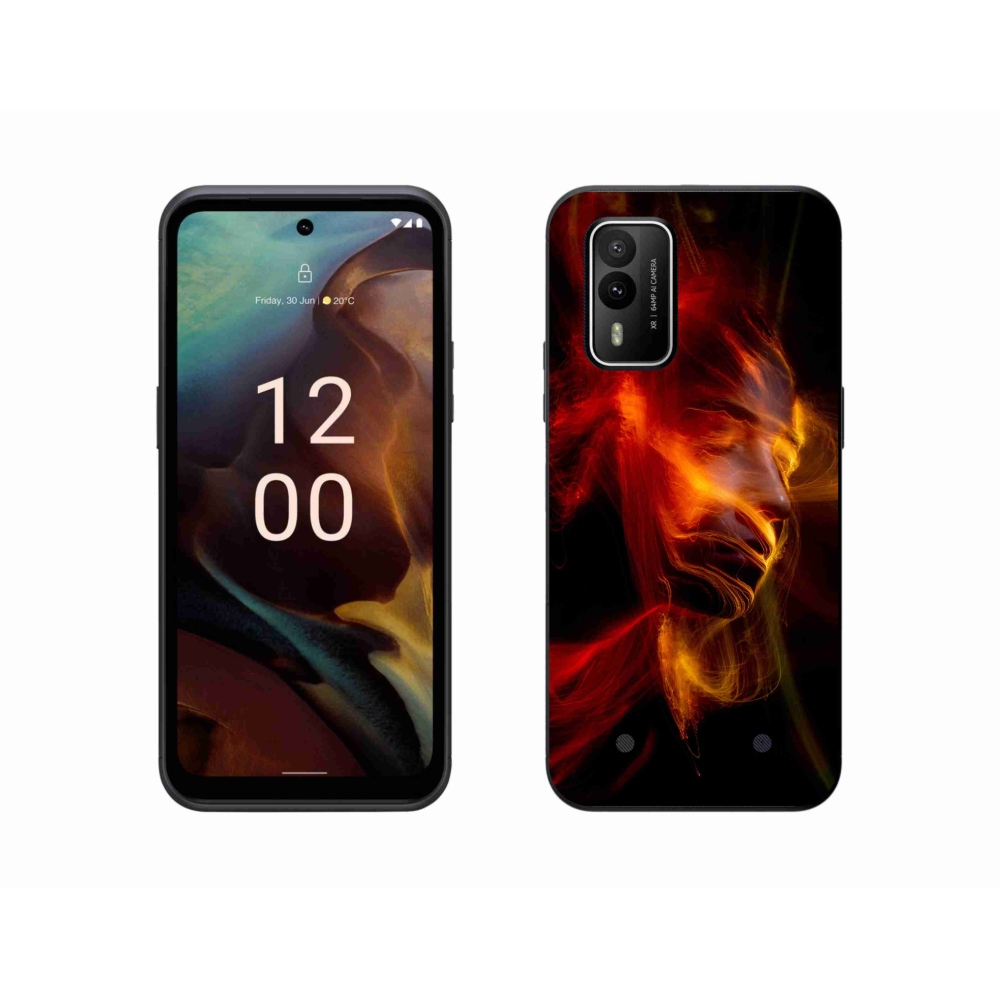 Gelový kryt mmCase na Nokia XR21 - abstrakt 18