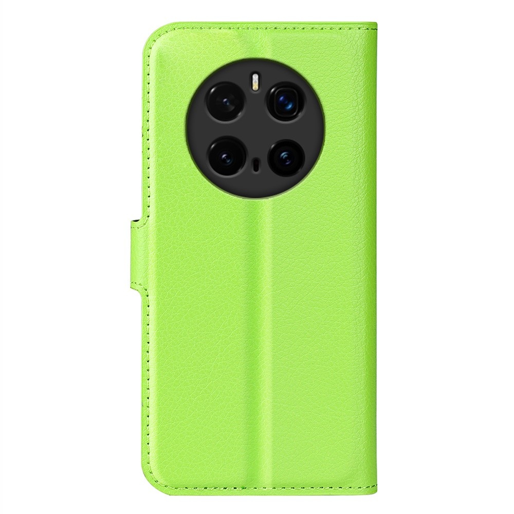 Litchi knížkové pouzdro na Honor Magic 7 Pro 5G - zelené