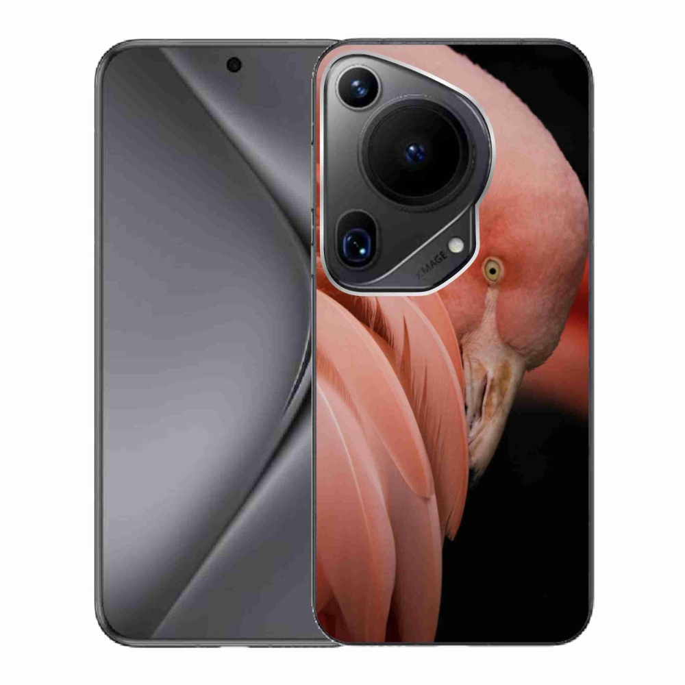 Gelový kryt mmCase na Huawei Pura 70 Ultra - plameňák 3