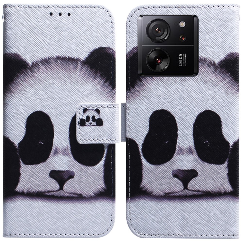 Printy knížkové pouzdro na Xiaomi 13T/13T Pro - panda