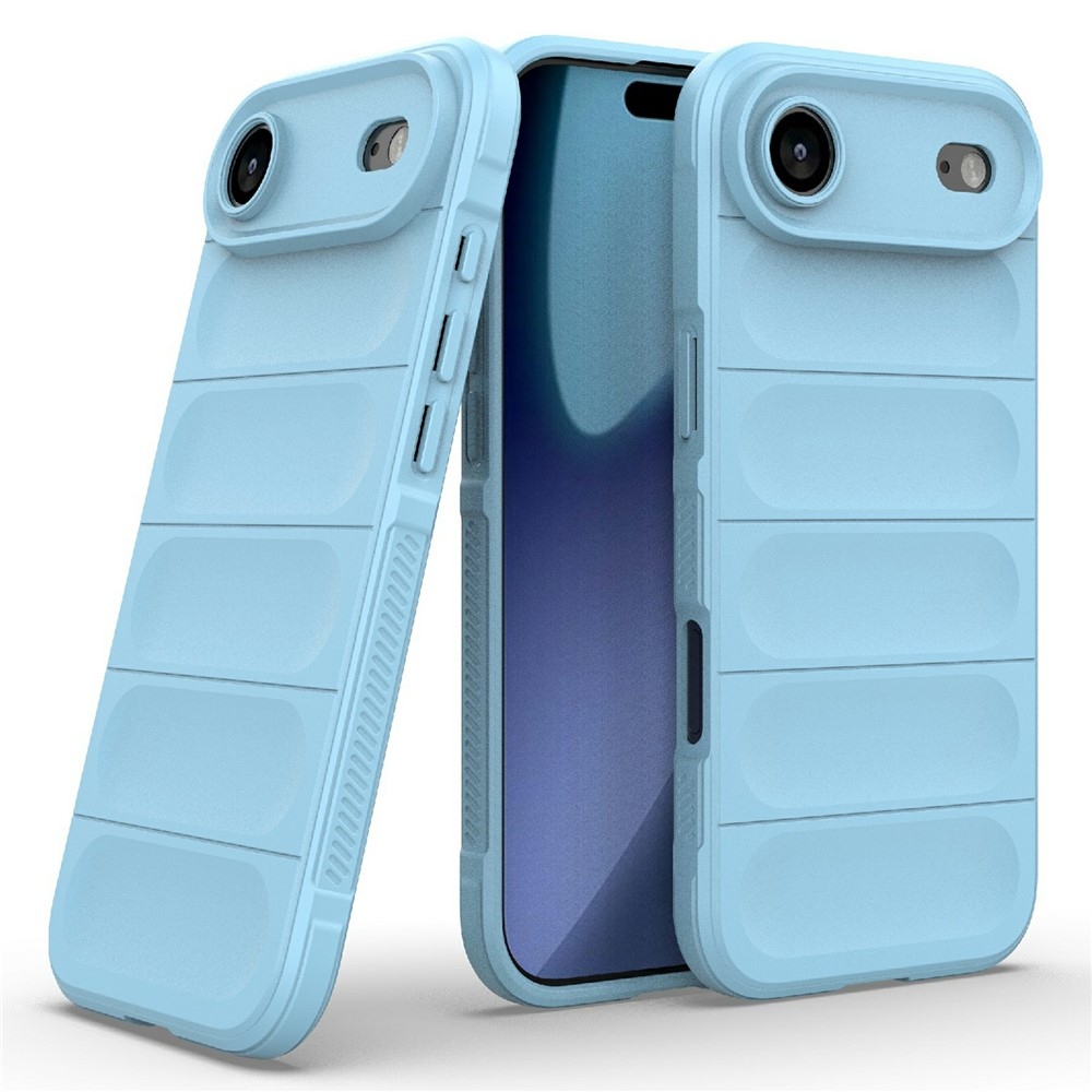 Rugg odolný gelový obal na iPhone 17 Air - světlemodrý