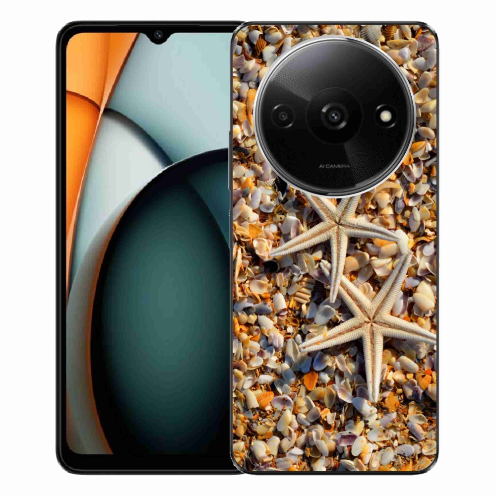 Gelový kryt mmCase na Xiaomi Redmi A3 - mořské hvězdice