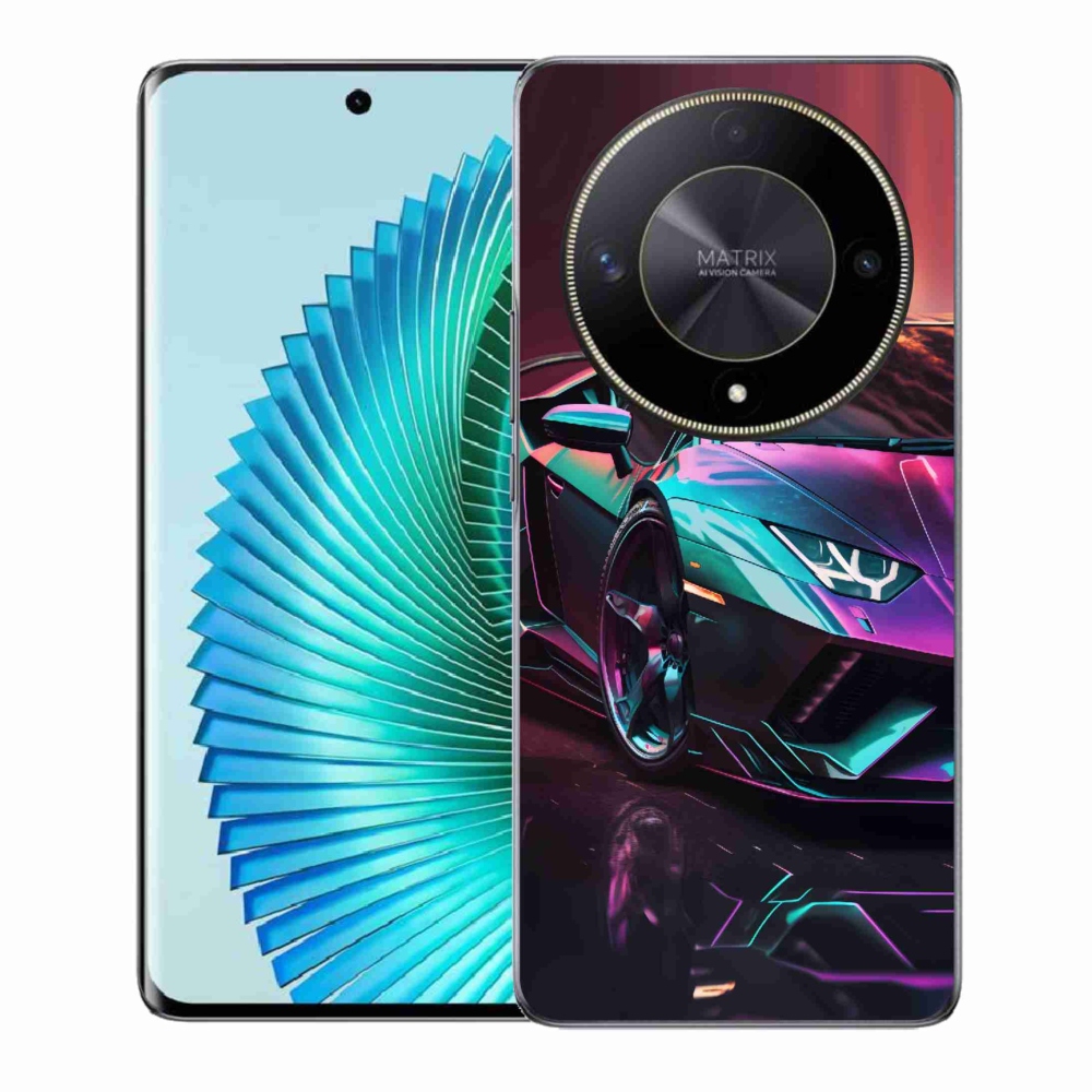 Gelový kryt mmCase na Honor Magic 6 Lite 5G - auto 8