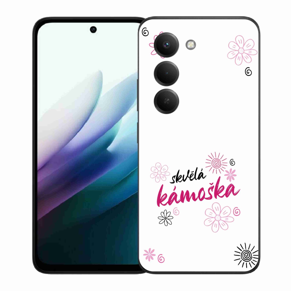Gelový kryt mmCase na Xiaomi Redmi 15 4G/5G (171mm) - skvělá kámoška bílé pozadí