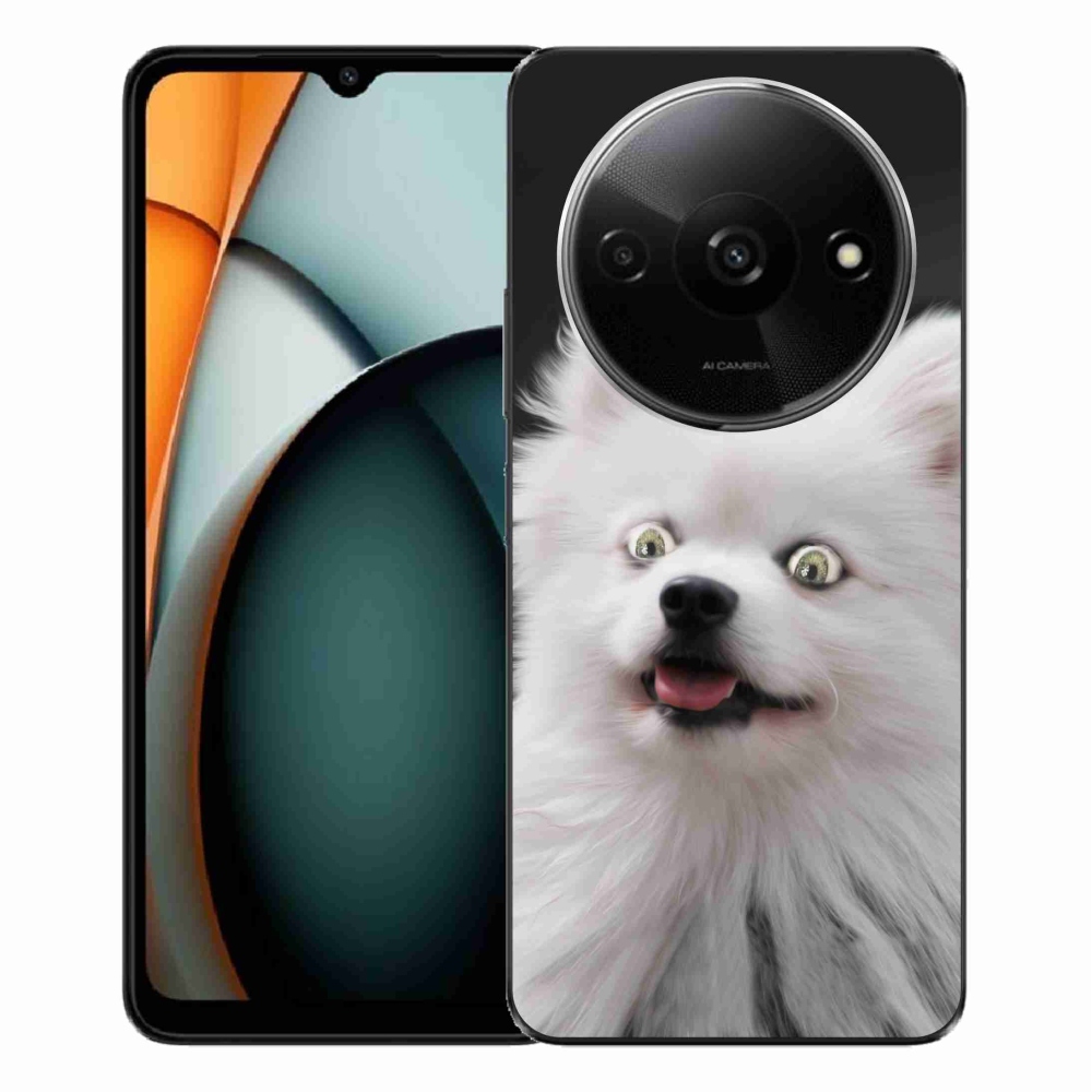 Gelový kryt mmCase na Xiaomi Redmi A3 - bílý špic
