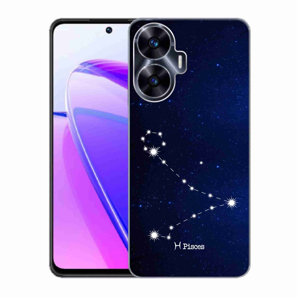 Gelový kryt mmCase na Realme C55 - souhvězdí Ryby