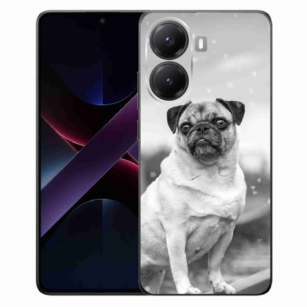 Gelový kryt mmCase na Xiaomi Poco X7 Pro 5G - mops
