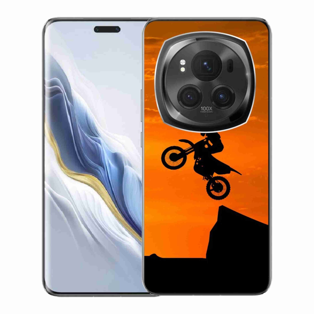 Gelový kryt mmCase na Honor Magic 6 Pro 5G - motocross