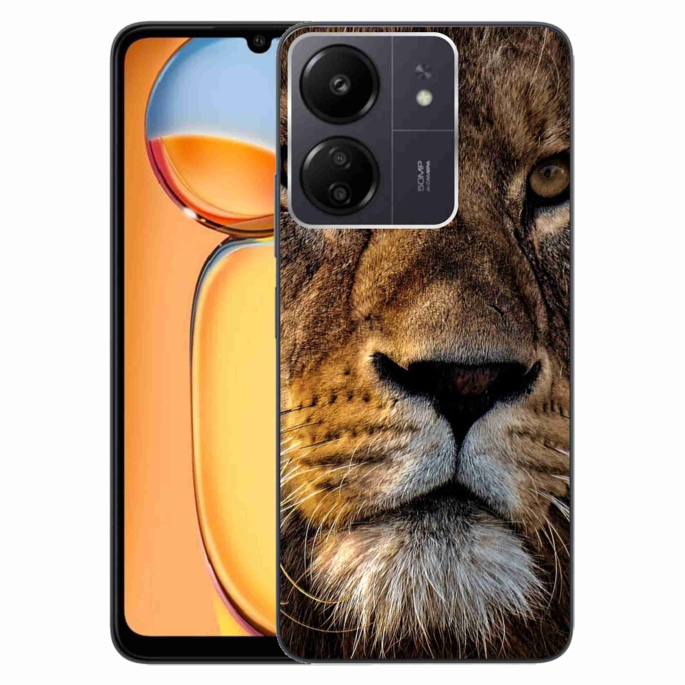 Gelový obal mmCase na Xiaomi Poco C65/Redmi 13C - lev