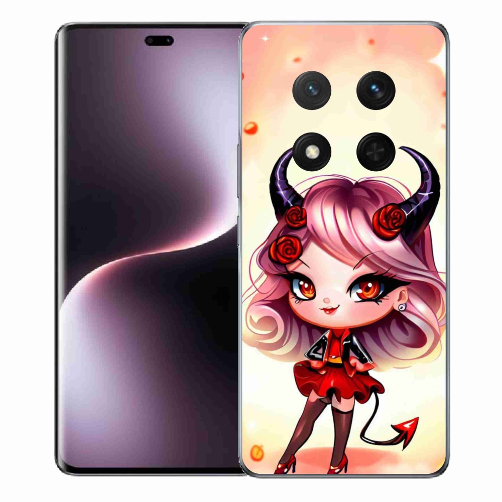 Gelový kryt mmCase na Honor Magic 7 Lite 5G - kreslená čertice