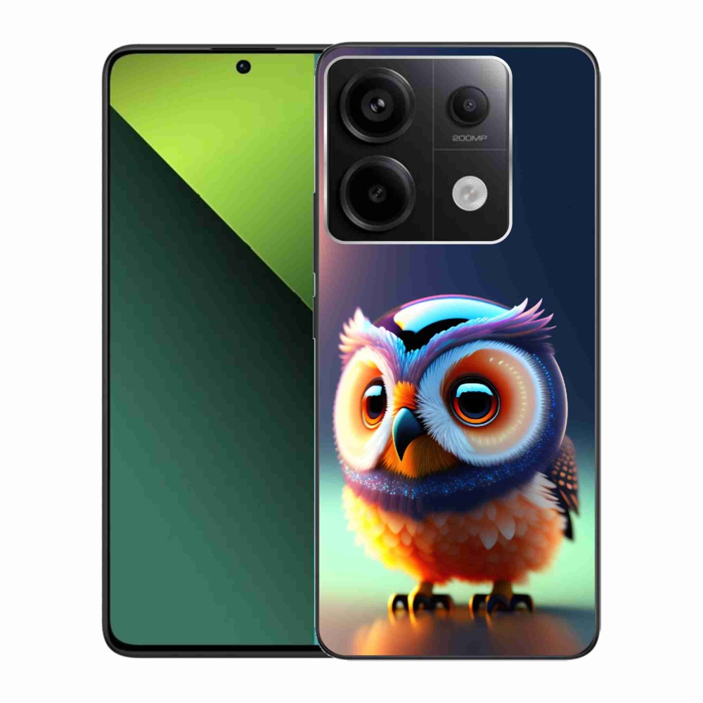Gelový kryt mmCase na Xiaomi Redmi Note 13 Pro 5G/Poco X6 5G - sovička