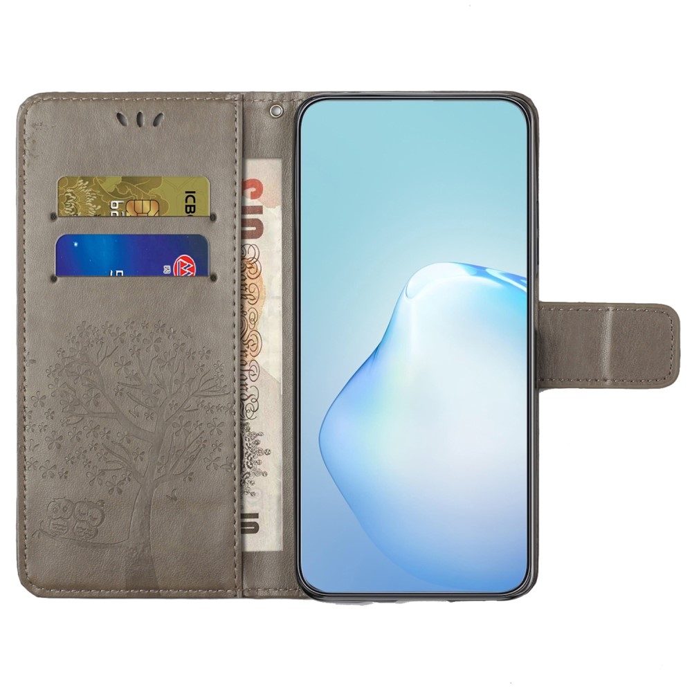Tree knížkové pouzdro na Samsung Galaxy A05s - šedé