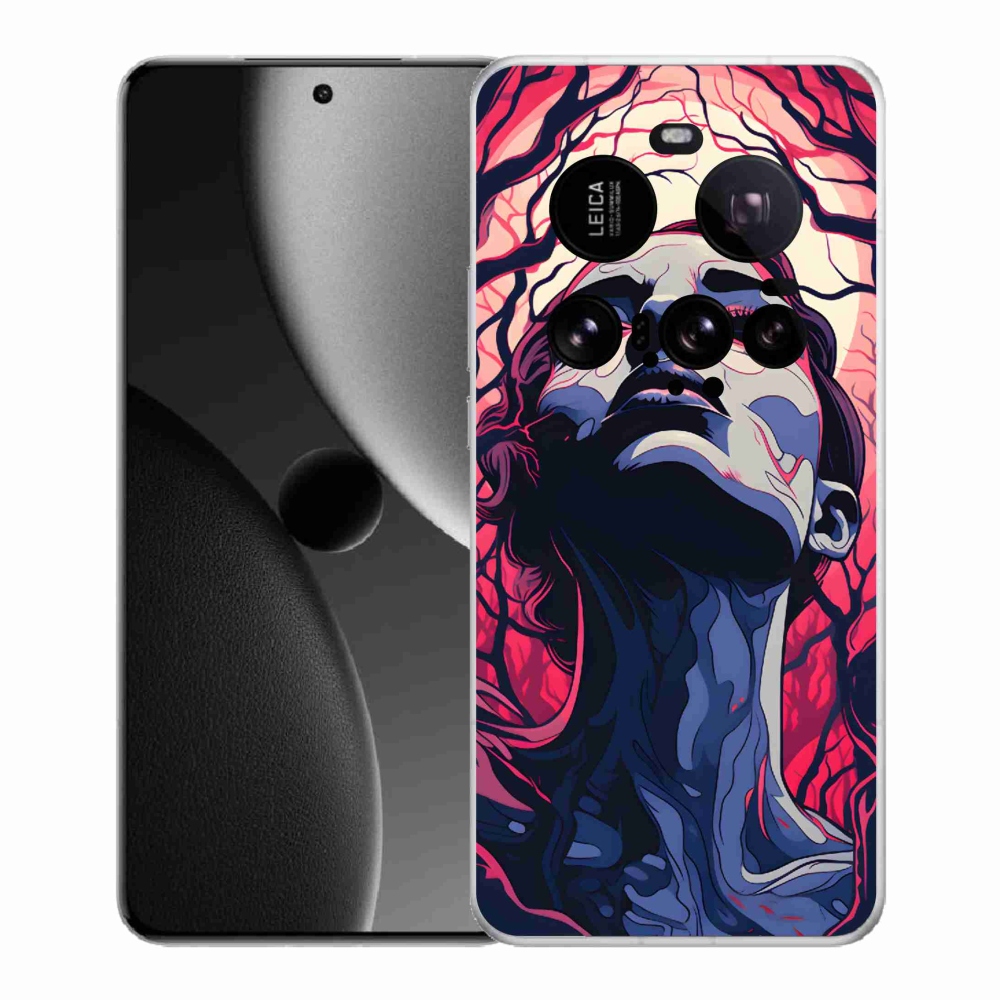 Gelový kryt mmCase na Xiaomi 15 Ultra - abstraktní obličej