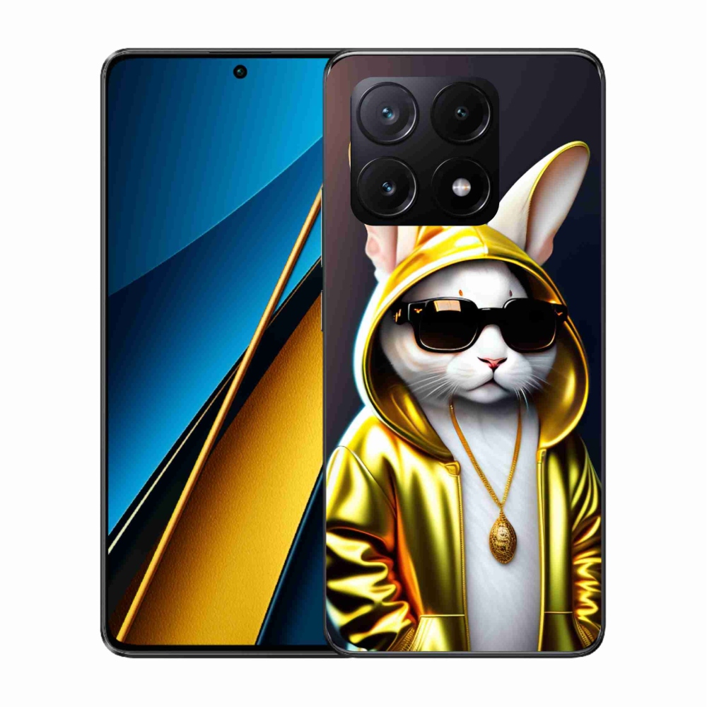 Gelový kryt mmCase na Xiaomi Poco X6 Pro 5G - kočka boss