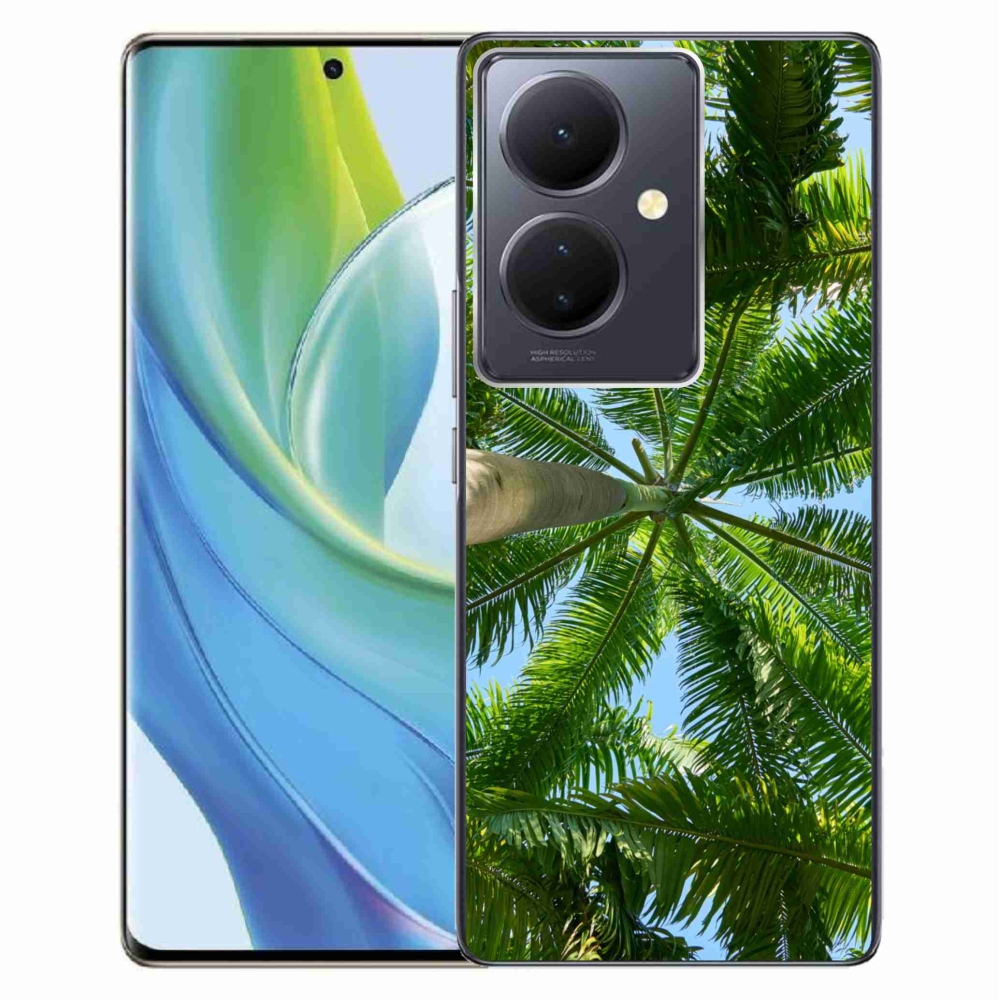 Gelový kryt mmCase na Vivo V29 Lite 5G - palmy