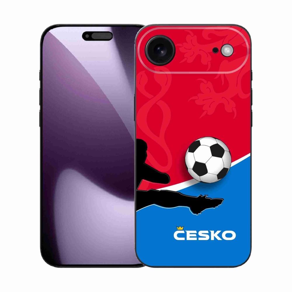 Gelový kryt mmCase na iPhone 17 Air - fotbal Česko 2