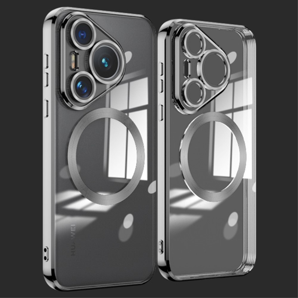 Case gelový obal s ochranou fotoaparátu a podporou MagSafe na Huawei Pura 70 Pro - černý