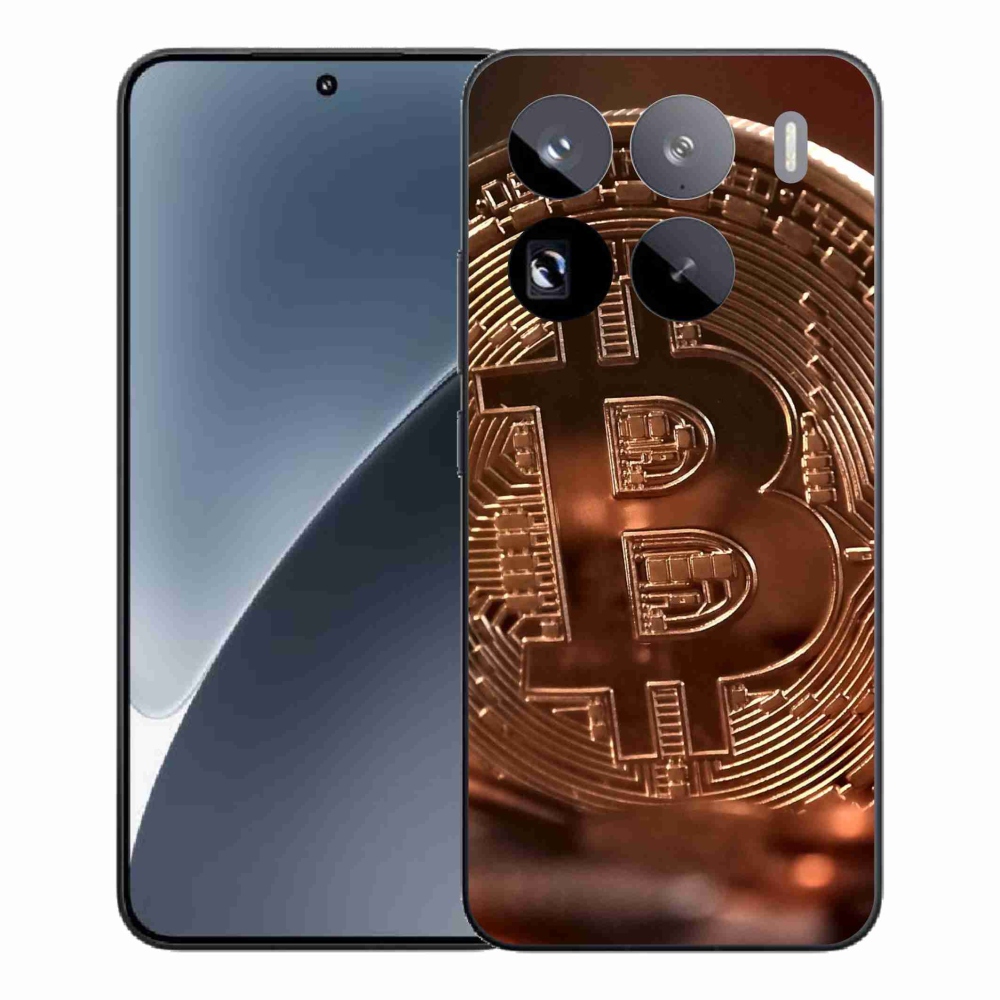 Gelový kryt mmCase na Xiaomi 15 Pro - bitcoin