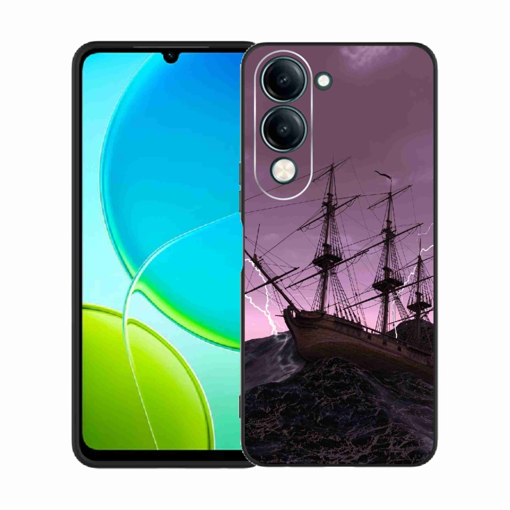 Gelový kryt mmCase na Vivo Y29s 5G - loď v bouři